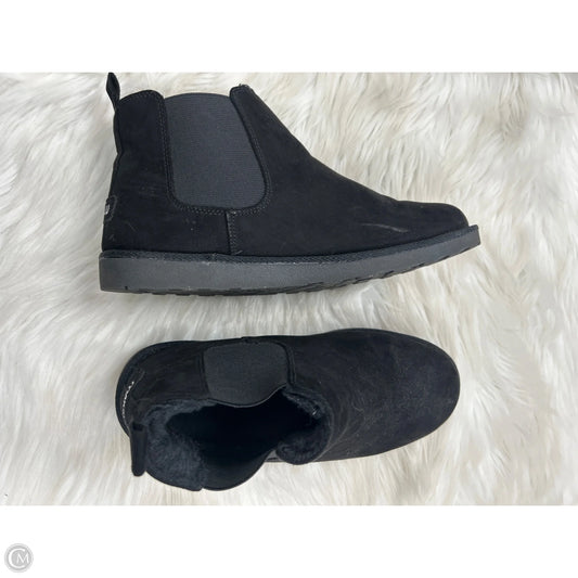 Boots Ankle Flats By Clothes Mentor In Black, Size: 9