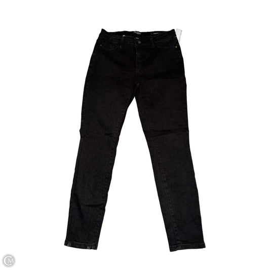 Jeans Skinny By Judy Blue In Black Denim, Size: 8
