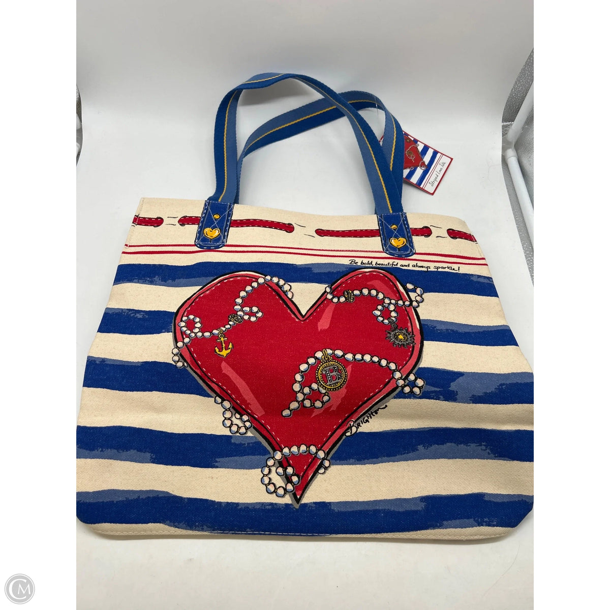 Tote Designer By Brighton, Size: Medium