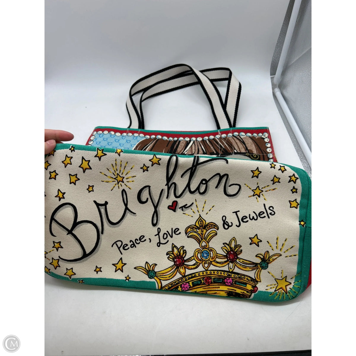Tote Designer By Brighton, Size: Medium