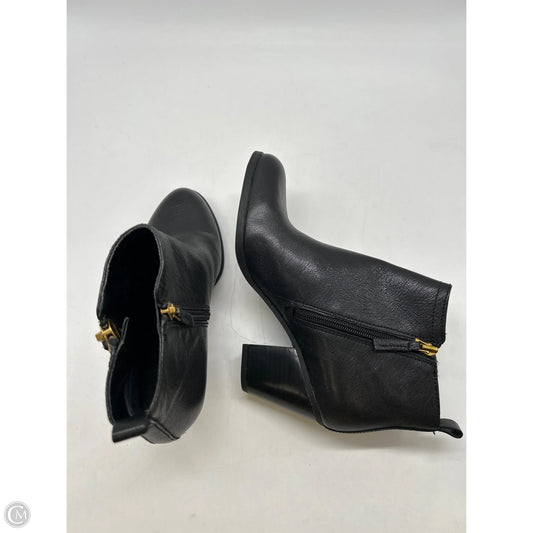 Boots Ankle Heels By Franco Sarto In Black, Size: 8