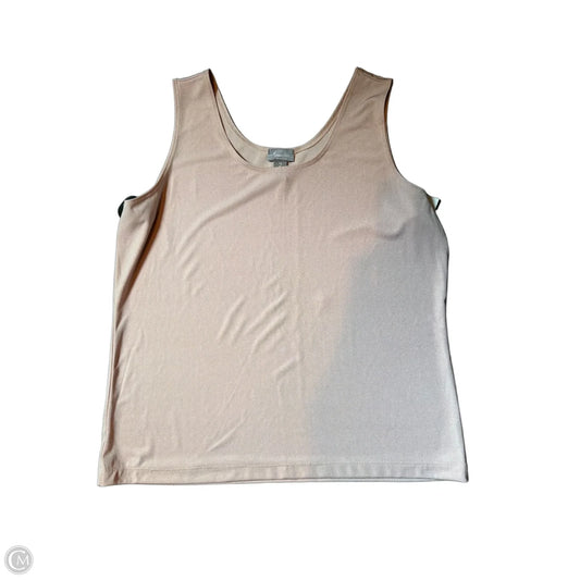 Tank Top By Chicos In Pink, Size: L