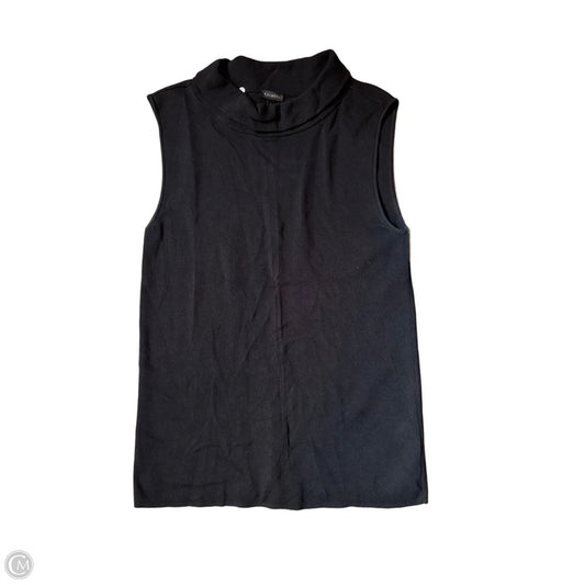 Top Sleeveless By Talbots In Black, Size: L