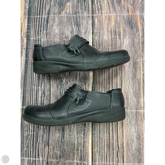 Shoes Flats By Clarks In Black, Size: 7