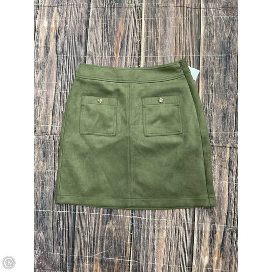 Skirt Mini & Short By Loft In Green, Size: 2