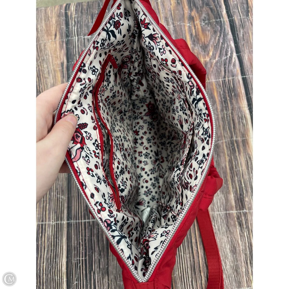 Handbag By Vera Bradley, Size: Medium
