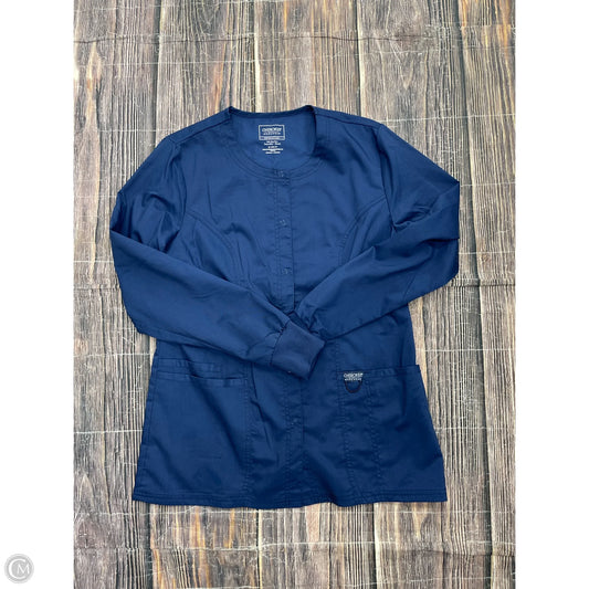 Top Long Sleeve By Cherokee In Blue, Size: S