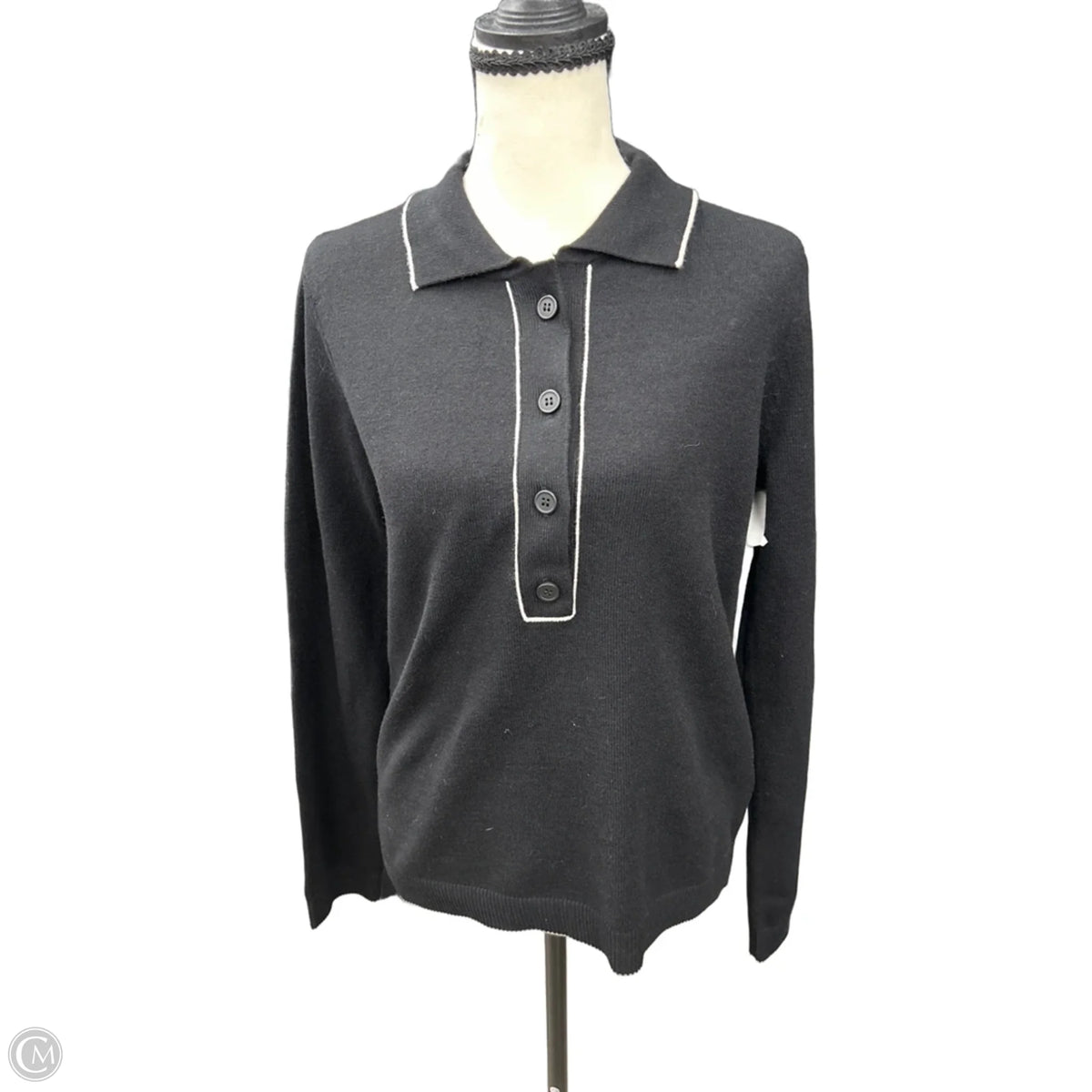 Sweater By Max Studio In Black, Size: M