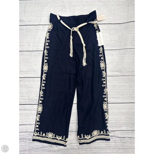 Pants Wide Leg By Maison Damelie In Blue, Size: S