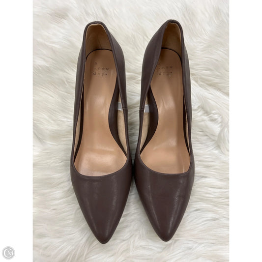 Shoes Heels Stiletto By A New Day In Brown, Size: 9.5