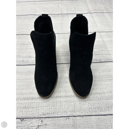 Boots Ankle Heels By Toms In Black, Size: 7