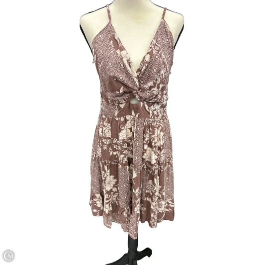 Dress Casual Short By Angie In Purple, Size: L
