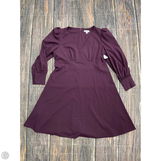 Dress Work By Calvin Klein In Purple, Size: 16