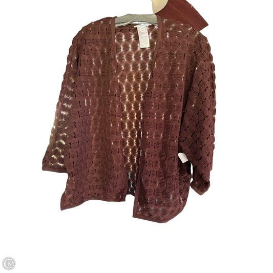 Cardigan By Chicos In Brown, Size: S