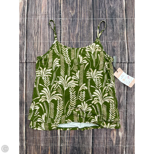 Tank Top By Cabi In Green, Size: M