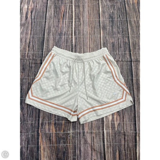 Athletic Shorts By Nike In Tan, Size: L