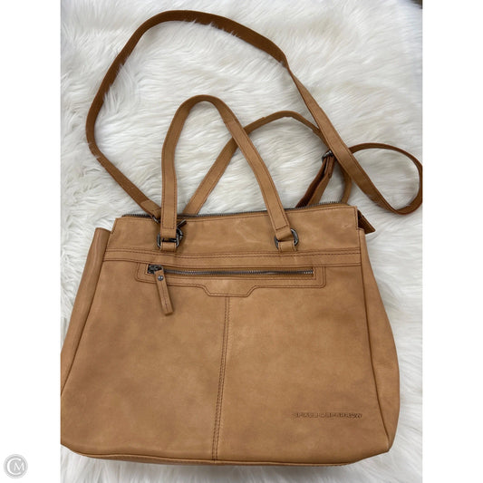 Handbag Leather By Cmc, Size: Medium