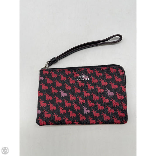 Wristlet Designer By Coach, Size: Medium