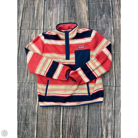 Sweatshirt Collar By Vineyard Vines In Pink, Size: M