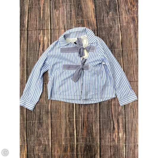 Top Long Sleeve By J. Crew In Blue, Size: S