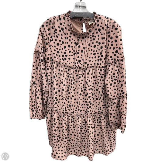 Dress Casual Short By Listicle In Pink, Size: M