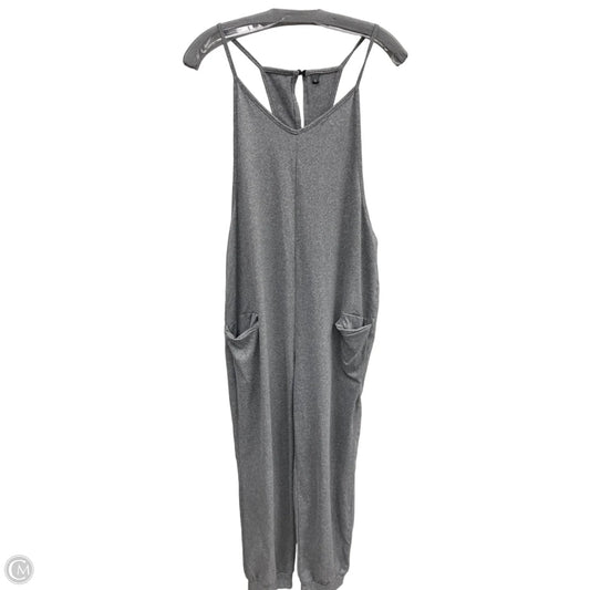 Jumpsuit By Clothes Mentor In Grey, Size: L