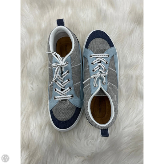 Shoes Sneakers By Maurices In Blue, Size: 7