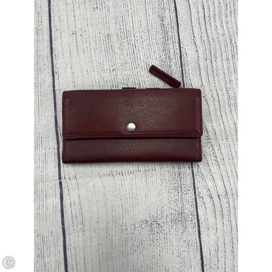 Wallet Leather By Cma, Size: Large