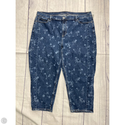 Jeans Wide Leg By Old Navy In Blue Denim, Size: 20