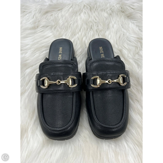 Shoes Flats By Nine West In Black, Size: 8