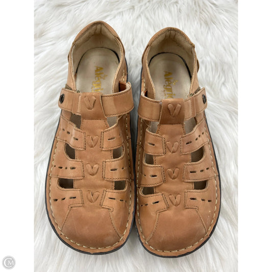 Shoes Flats By Alegria In Tan, Size: 9