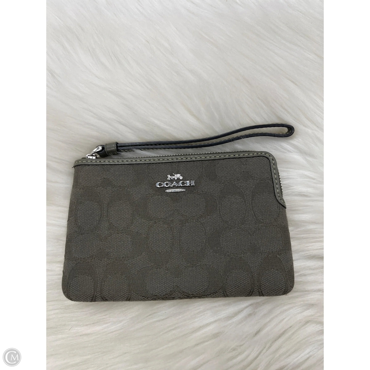 Wristlet Designer By Coach, Size: Medium