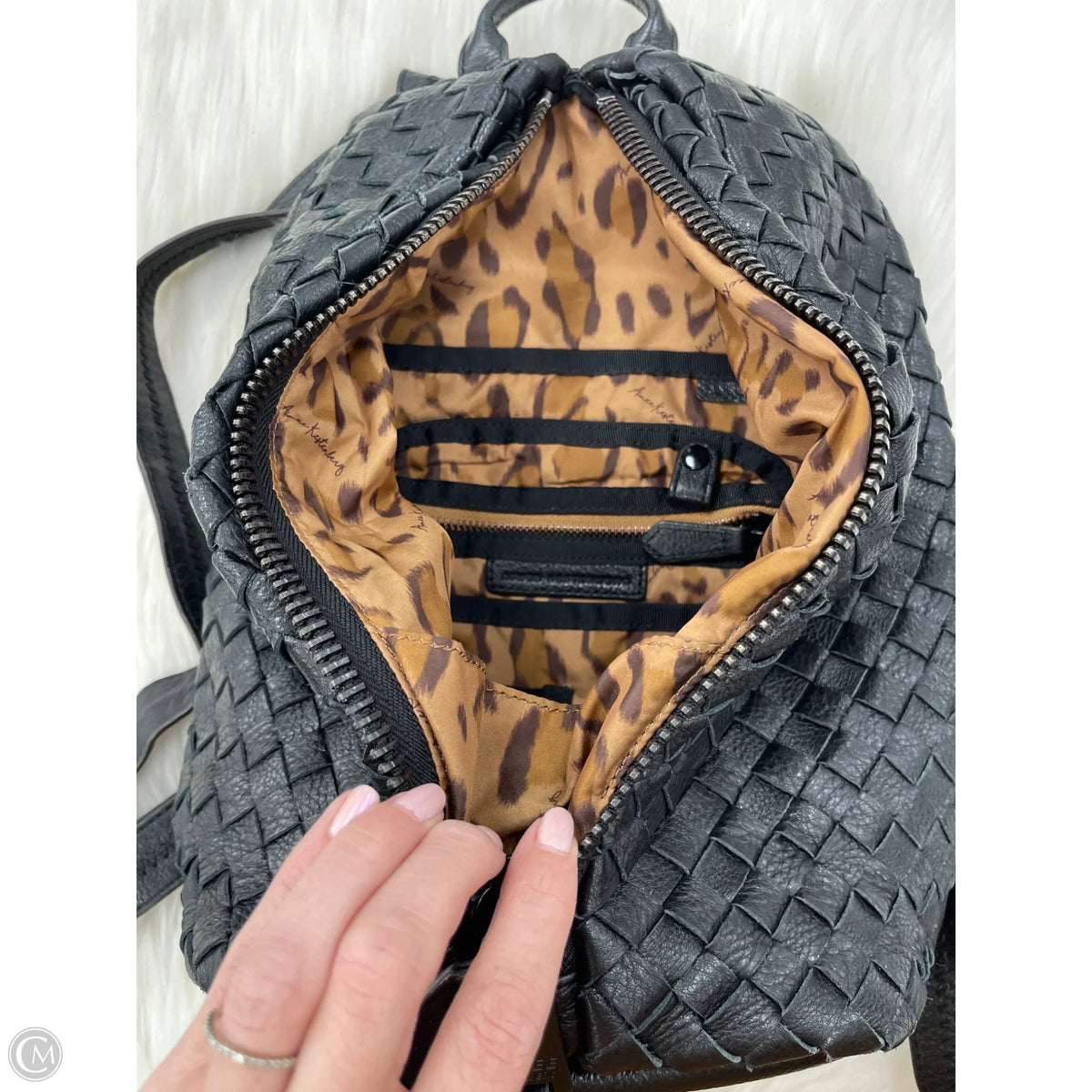 Backpack Leather By Aimee Kestenberg, Size: Medium