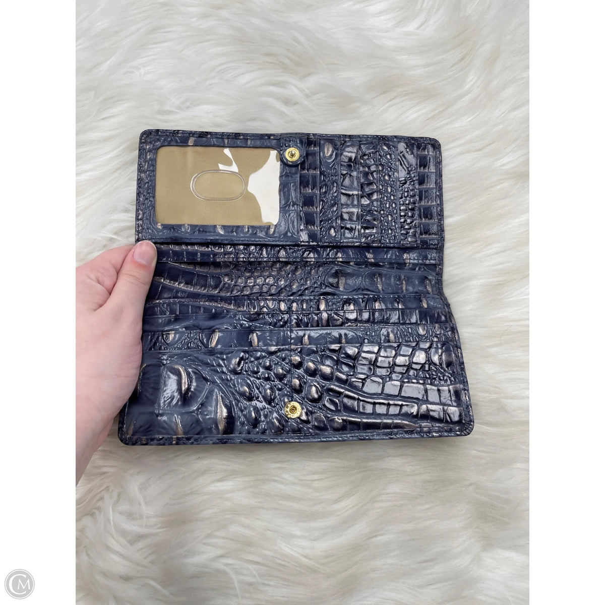 Wallet Designer By Brahmin, Size: Medium
