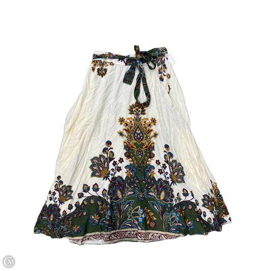 Skirt Maxi By Kaktus In Cream, Size: L