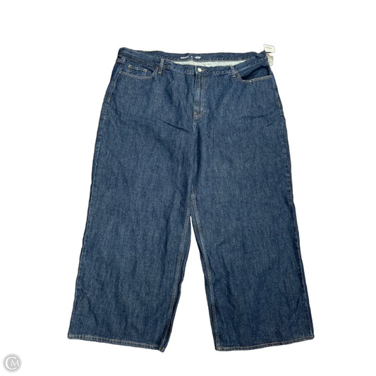 Jeans Wide Leg By Old Navy In Blue Denim, Size: 24