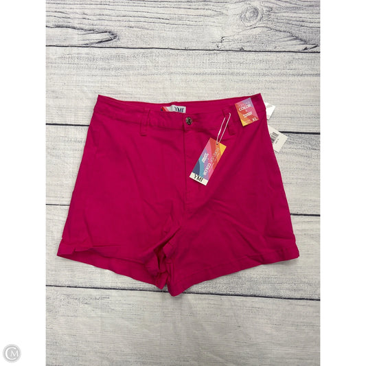 Shorts By Ymi In Pink, Size: Xl