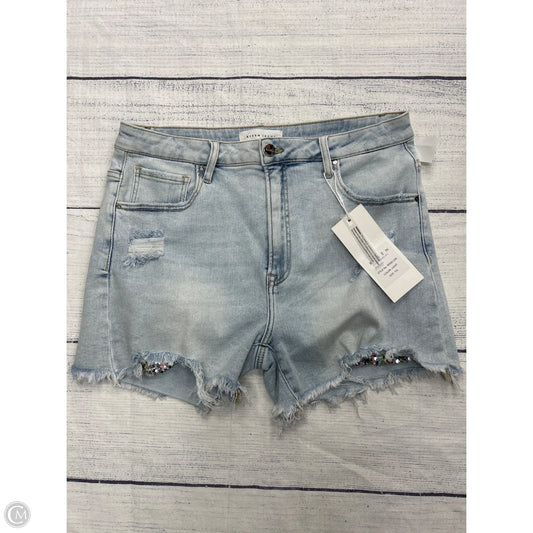 Shorts By Risen In Blue Denim, Size: 1x