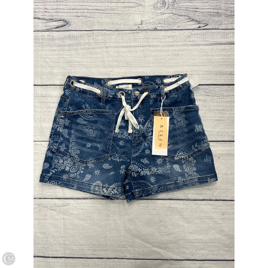 Shorts By Risen In Blue Denim, Size: Xl