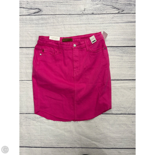 Skirt Mini & Short By Judy Blue In Pink, Size: Xl