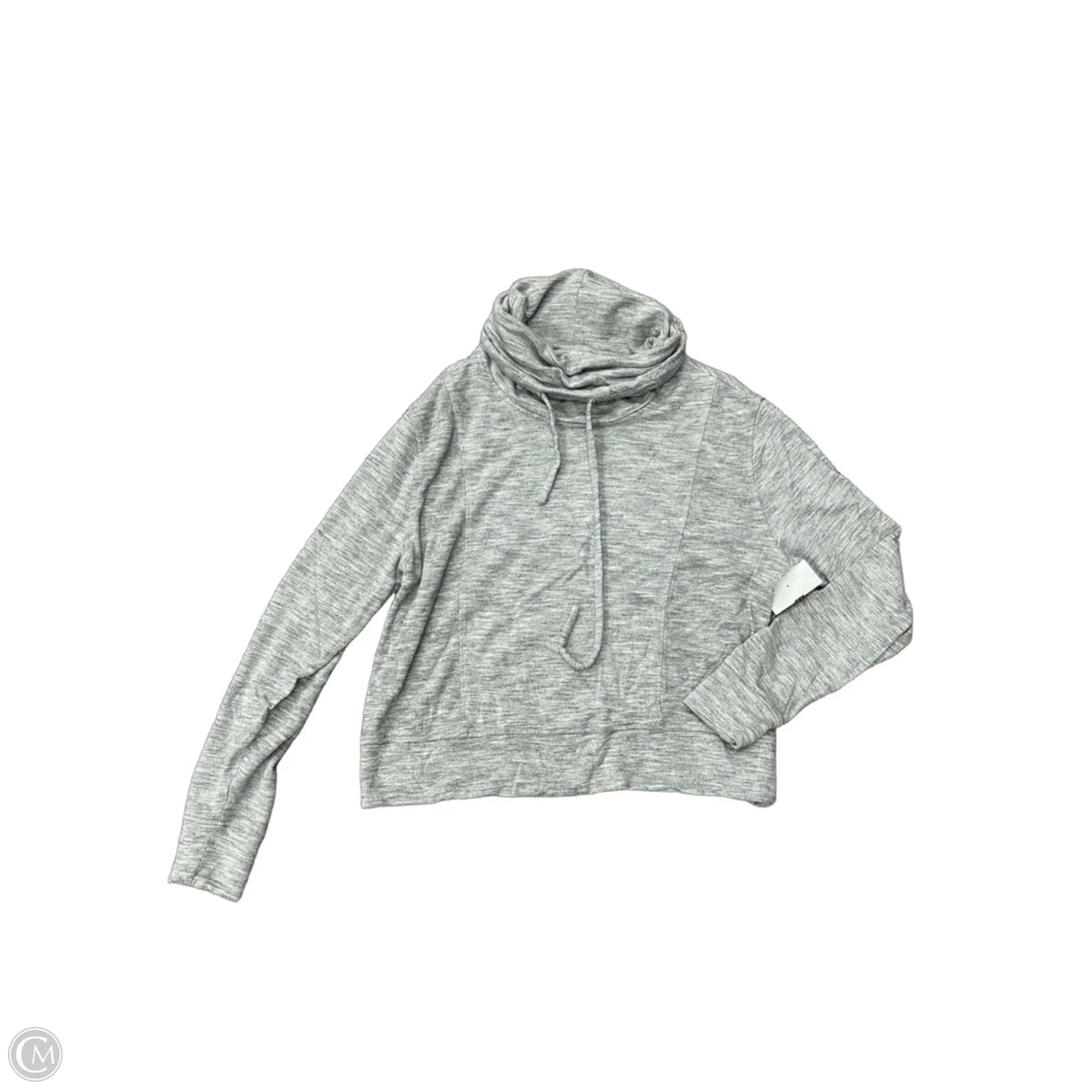 Athletic Sweatshirt Collar By Athleta In Grey, Size: S