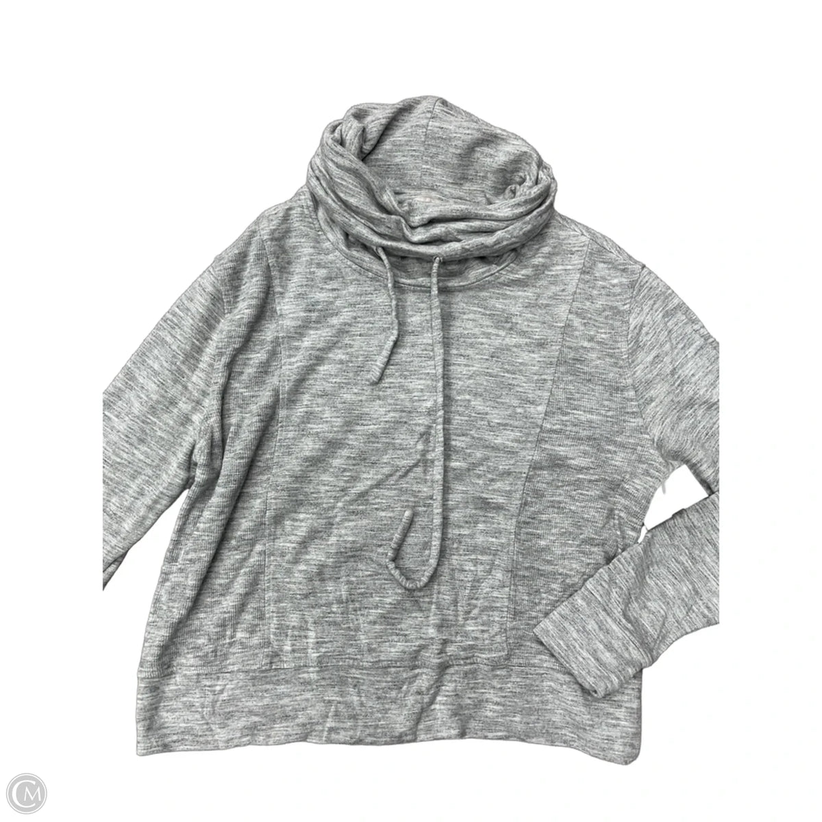 Athletic Sweatshirt Collar By Athleta In Grey, Size: S