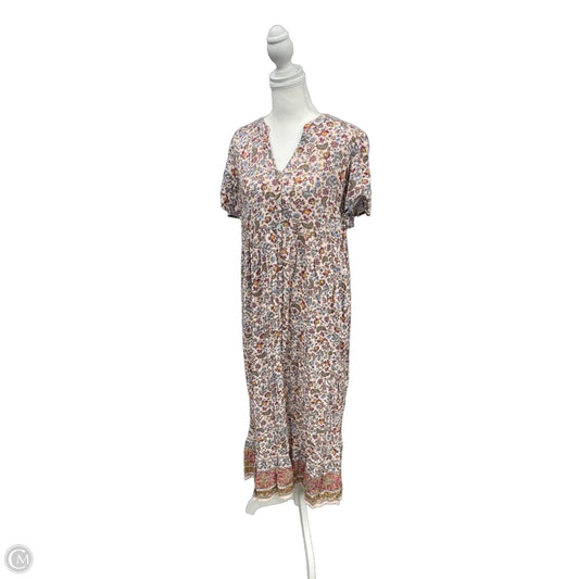 Dress Casual Maxi By J. Jill In Pink, Size: Sp