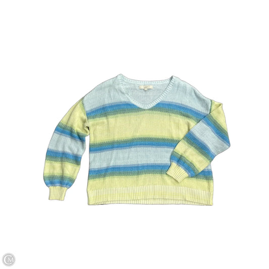 Sweater By Loft In Blue, Size: L