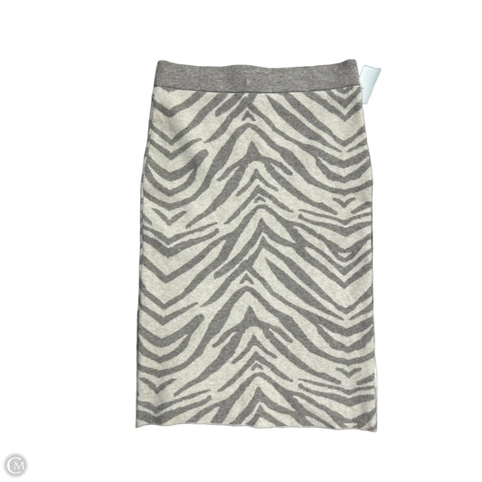 Skirt Midi By Carmen By Carmen Marc Valvo In Animal Print, Size: Mp