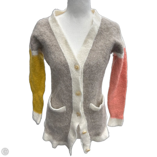 Sweater Cardigan By Moth In Cream, Size: M