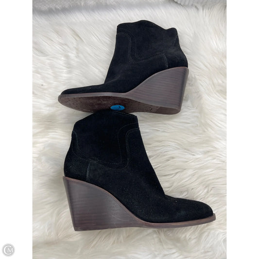 Boots Ankle Heels By Lucky Brand In Black, Size: 7.5