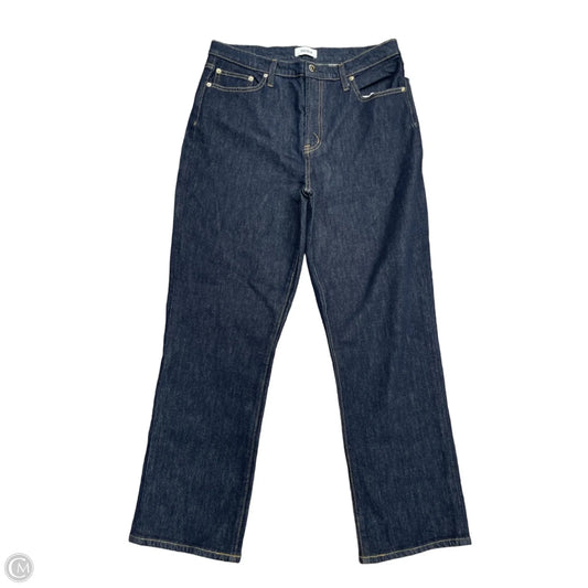 Jeans Straight By Pistola In Blue Denim, Size: 12