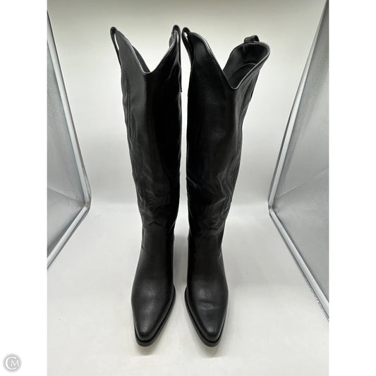 Boots Western By Clothes Mentor In Black, Size: 8