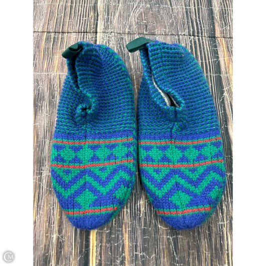 Slippers By Bombas In Blue & Green, Size: